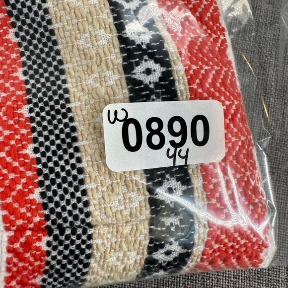 LOFT Woven Skirt‎ Striped Size 6 Shell: 100% Cotton Lined Zipper Closure Boho - Picture 12 of 12